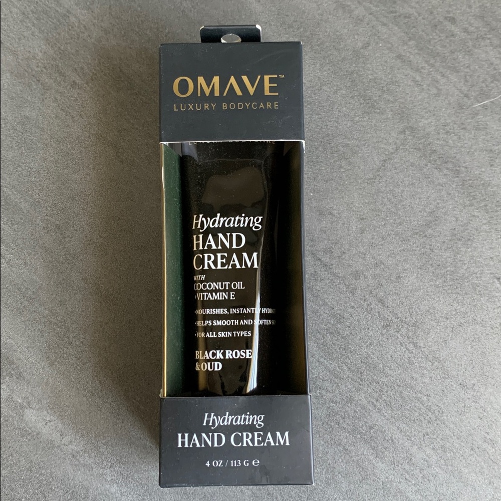 OMAVE Hydrating Hand Cream Black Rose and Oud